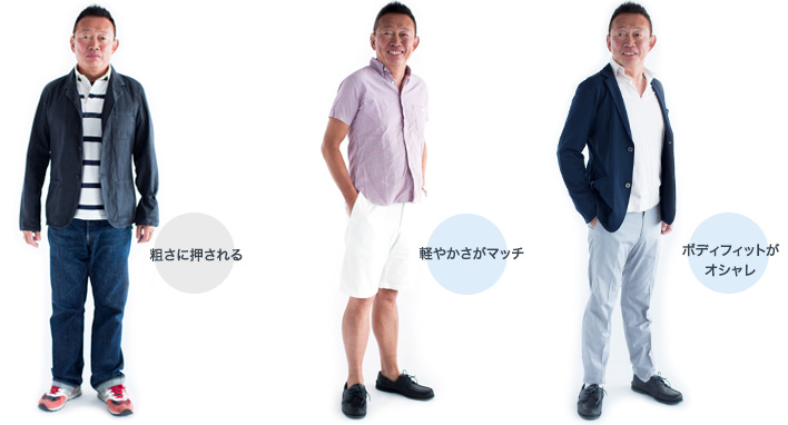 40代Mさまのビフォー・アフター